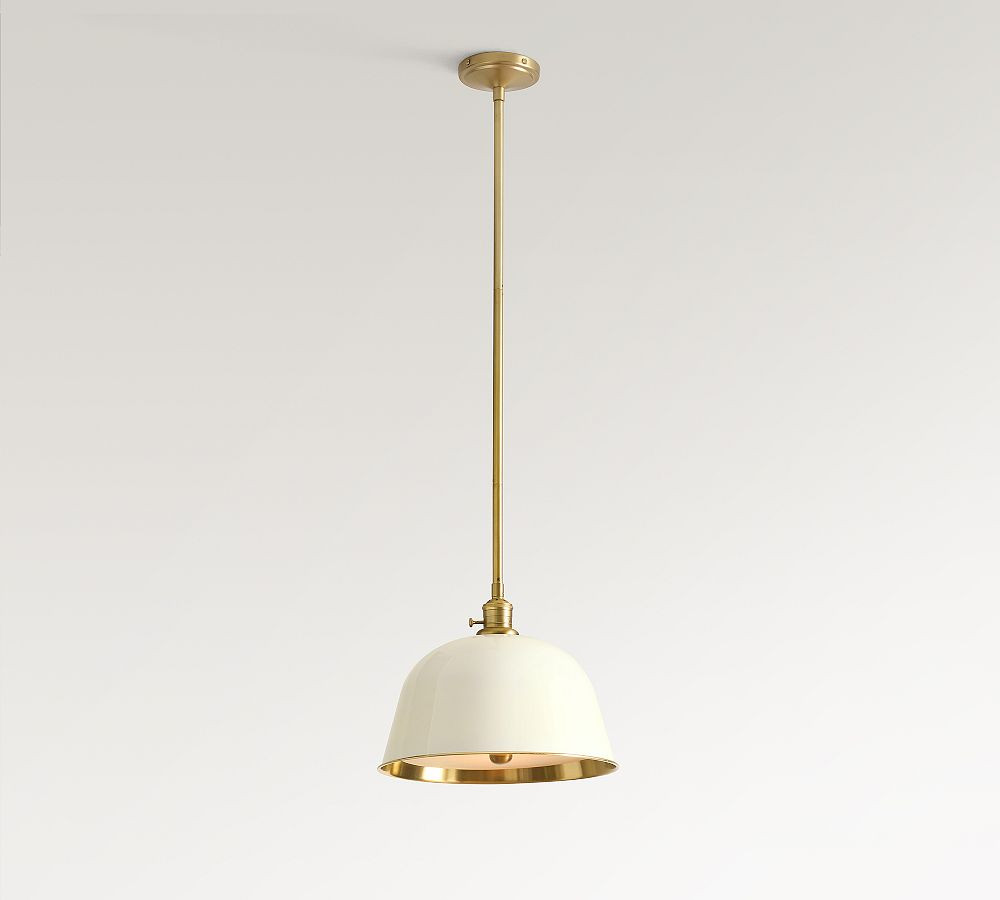 Metal Diffuser Bell Pole Pendant (14") | Pottery Barn CA