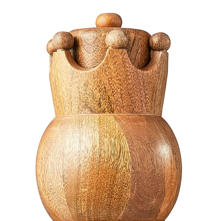 25.75 Inches Natural Wood Nutcracker Décor By Holiday Time | Walmart (US)