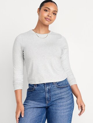 Bestee Long-Sleeve Crop T-Shirt | Old Navy (CA)