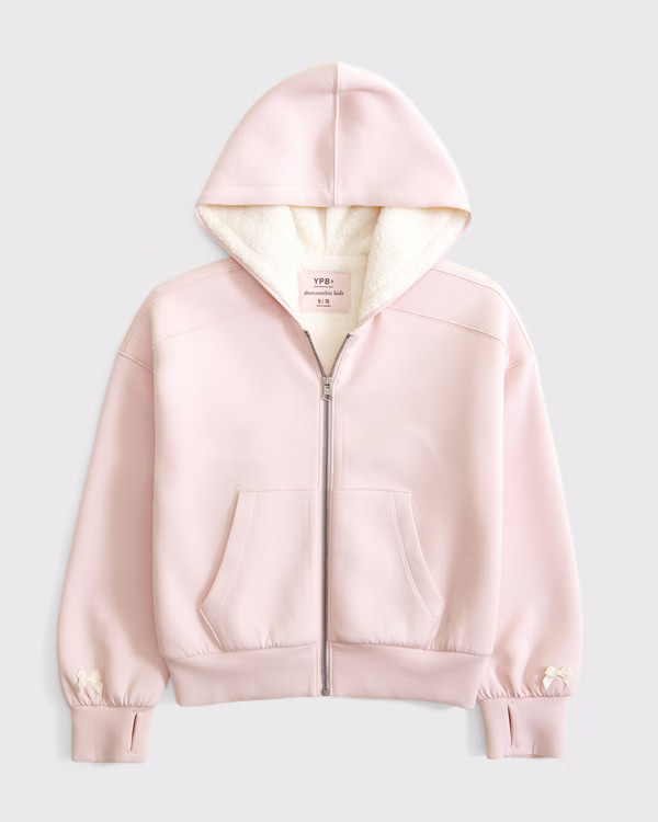 ypb neoknit cozy-lined full-zip hoodie | Abercrombie & Fitch (US)