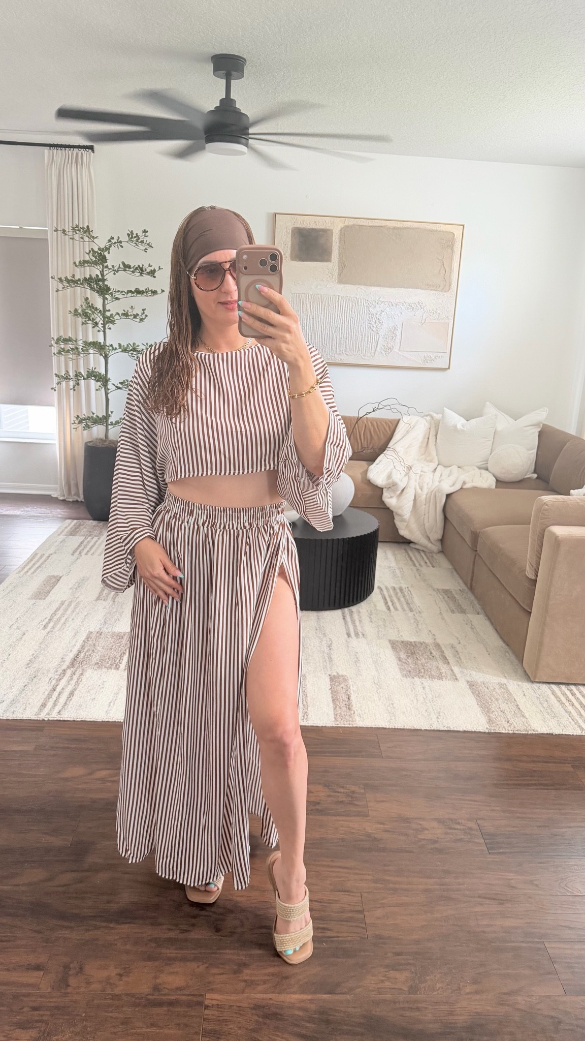 Swim Vcay Women's White Long Sleeve Split Casual Beach Cover Up Two Pieces Set
Summer outfit

#LTKSeasonal #LTKSaleAlert #LTKBeauty
