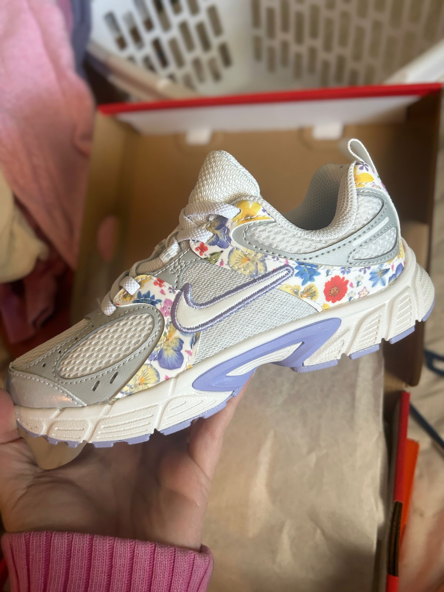 Floral Nike sneakers for little and big girls 

#LTKActive #LTKKids