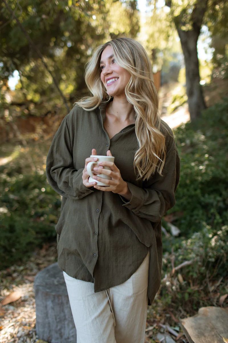 Carson Button Down | Carly Jean Los Angeles