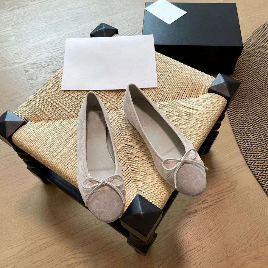 Top quality New style Spring Round toes bow Ballet flats shoes Women's loafers Flat dress shoes s... | DHGate