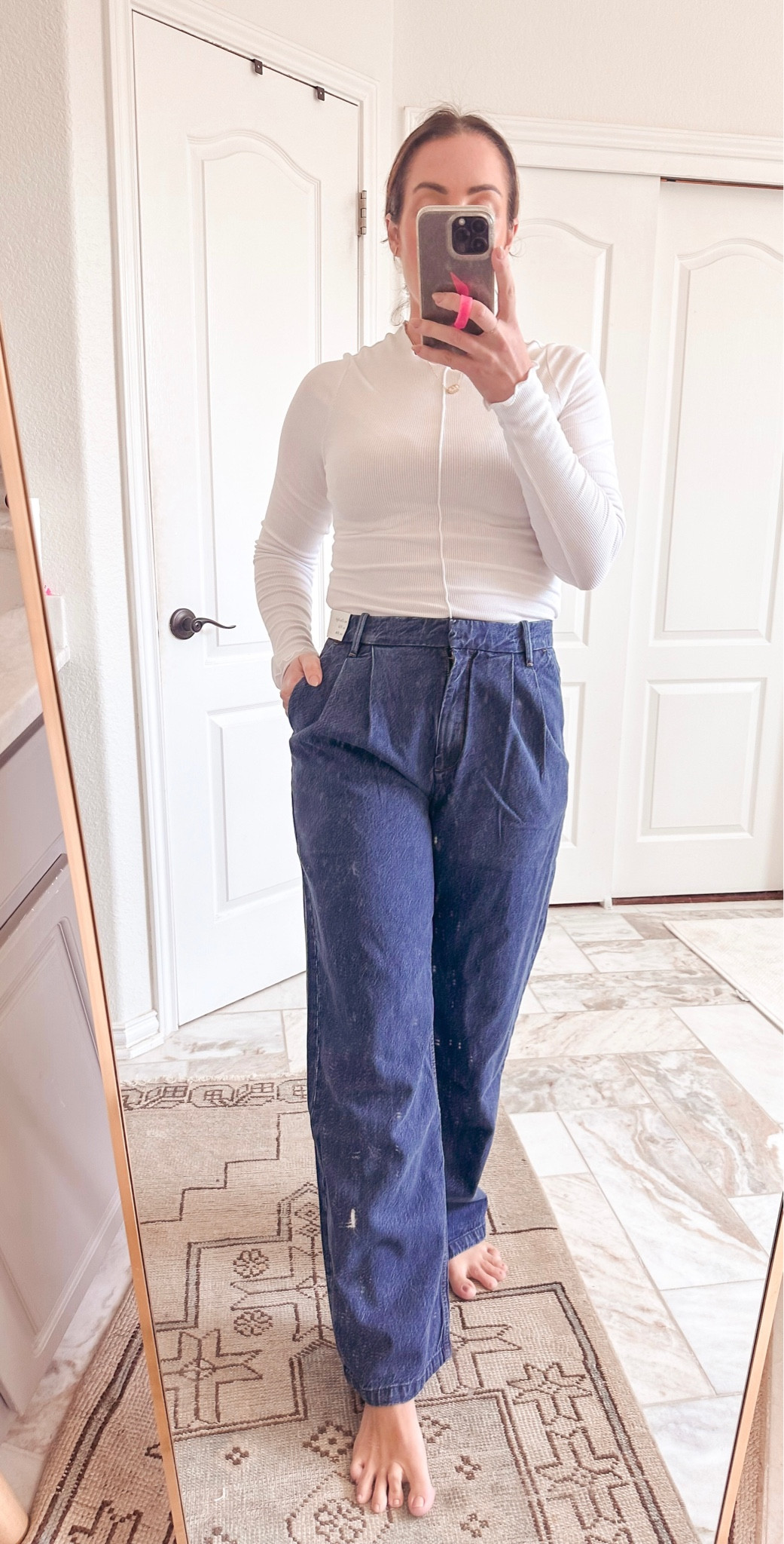 A&F Sloan Tailored Pant in Dark Denim | Size 29R/8

Sizing details: 5’5’’ | 145 lbs & a booty

Thanksgiving outfit; holiday dress; holiday party outfit; boots; sweater dress; holiday outfits; gift guide; IrisElizabeth

#LTKSeasonal #LTKCyberWeek #LTKHoliday
