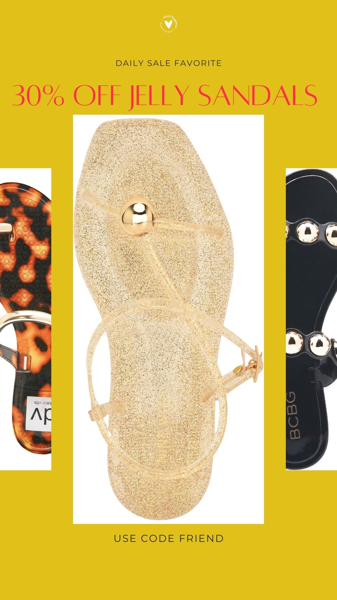 cutest jelly sandals ✨ 30% off with code FRIEND

#LTKSaleAlert #LTKootd #LTKSeasonal