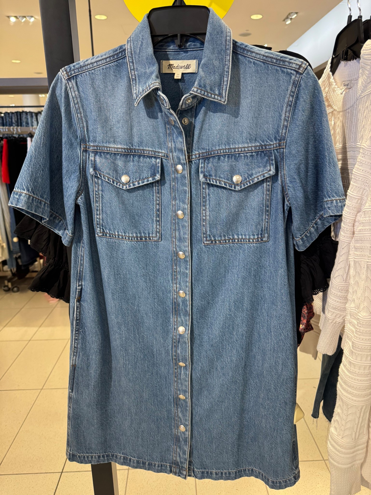 This Madewell denim dress is a must have for the sale! 

Denim dress: $78.99

#LTKStyleTip #LTKSaleAlert #LTKFindsUnder100