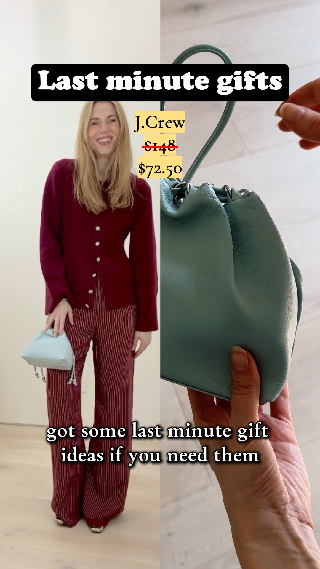 Extra 60% off @jcrew sale styles with code FESTIVE! I’m 5’7”. Pants are XS or 25, depending on the style. Burgundy Milano stitch cardigan size S; I kinda regret not getting a medium. Perfect cashmere crewneck size XS - perfect relaxed fit. Belt: S. Shoes are TTS. Gift ideas, clutch bag, holiday outfit, gold buckle belt, sculptural belt, cashmere, merino wool, Milano stitch sculptural cardigan, hourglass cardigan, loafers, loafer boot, suede loafers

#LTKHoliday #LTKGiftGuide #LTKFindsUnder50