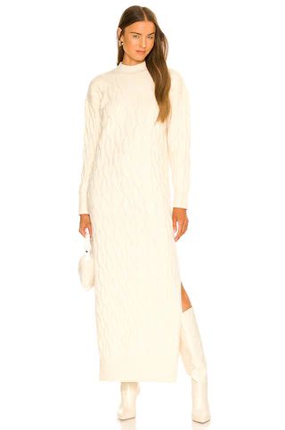 Line & Dot Dorothy Sweater Dress in Cream from Revolve.com | Revolve Clothing (Global)