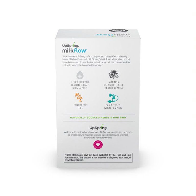 Upspring Milkflow Breastfeeding Supplement, Fenugreek Free Capsules, 60 count | Walmart (US)