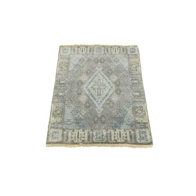 Muted Taupe Tribal 2x3 Indo-joshaghan Oriental Rug | Wayfair North America