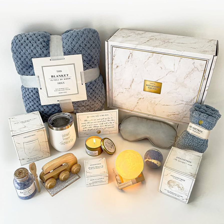 Gift Baskets for Women,11PC Care Package,Think of You, Surgery Recovery Gifts for Women,Get Well ... | Amazon (US)