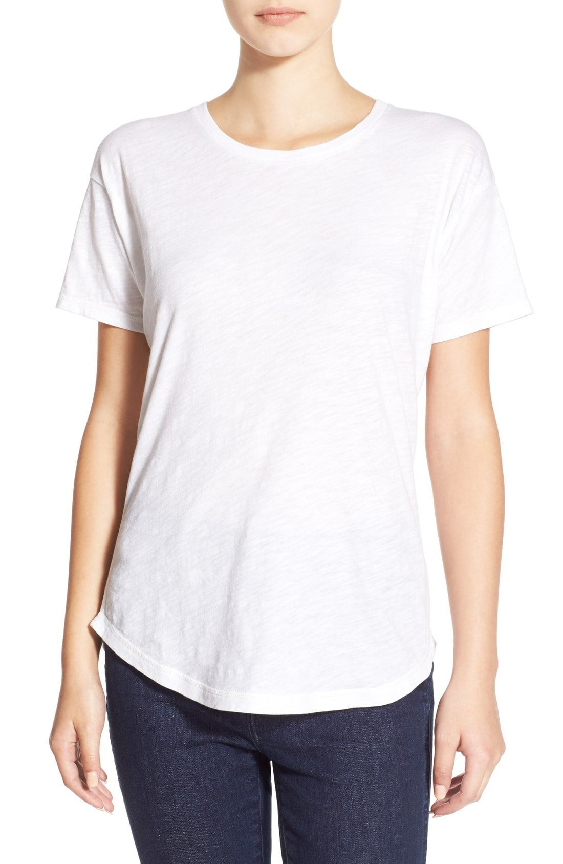 'Whisper' Cotton Crewneck Tee | Nordstrom