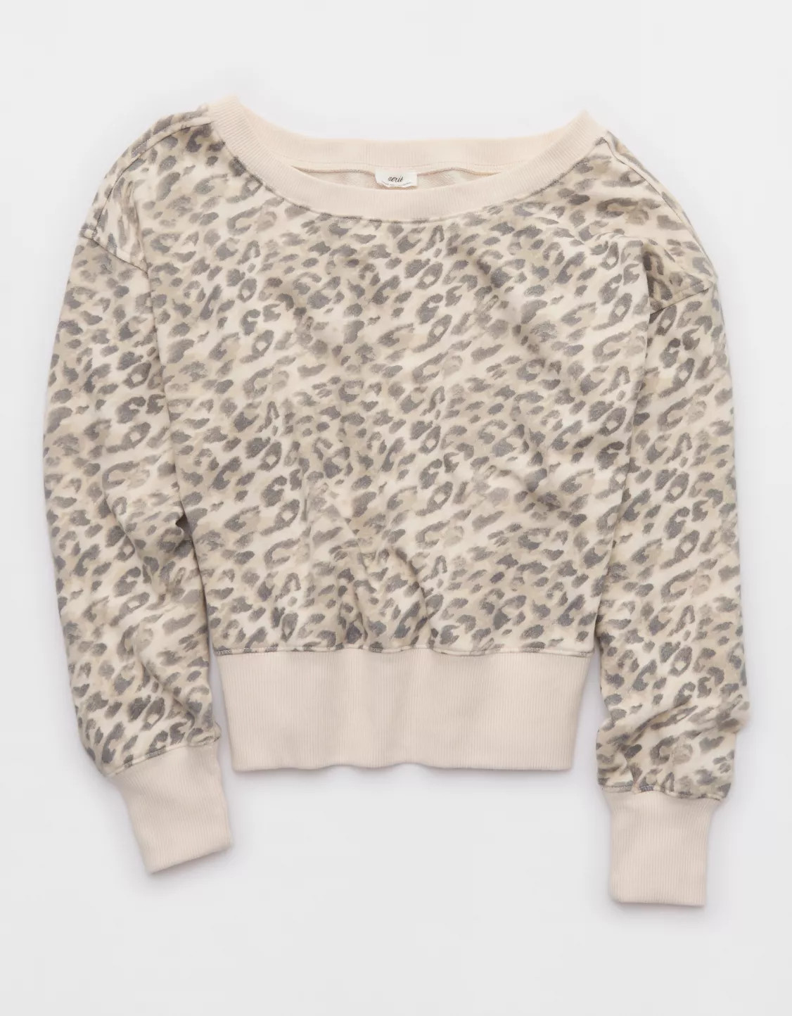 Aerie Go-To Off The Shoulder Sweatshirt | Aerie