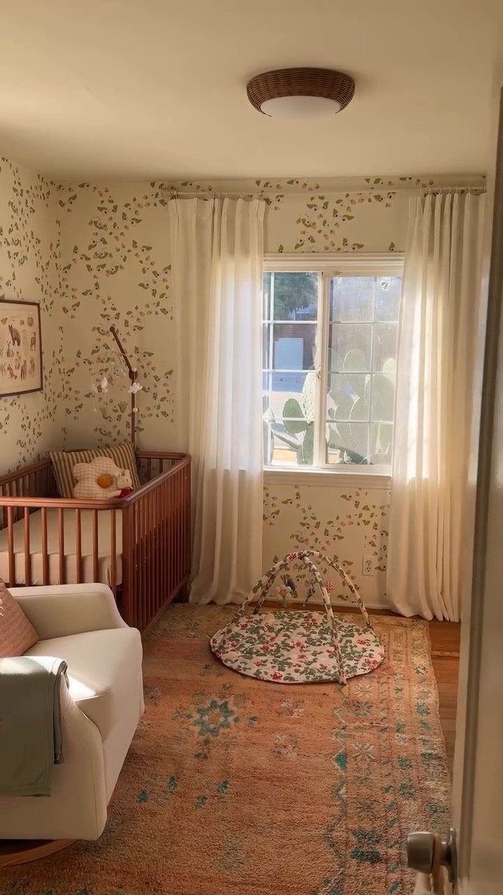 it’s all coming together 🥹 we swapped out the dreaded boob light for something sweeter, hung this cool wavy mirror, and eddie and my dad spent an afternoon putting together baby’s dresser. i know this nursery will keep changing with time, but i’m so happy with where it’s at for now 🤎

#LTKBaby #LTKBump #LTKHome