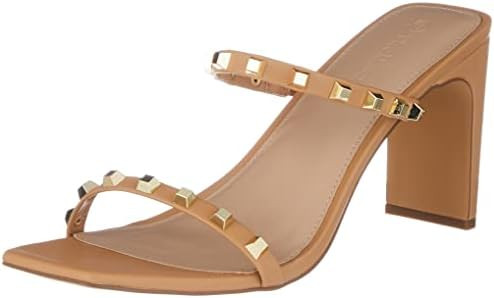 The Drop Women's Avery Square Toe Two Strap High Heeled Sandal | Amazon (US)