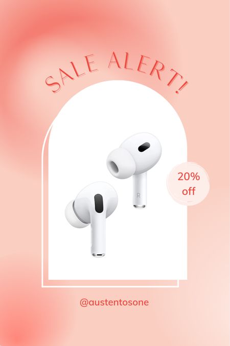AirPods Pro are 20% off for Prime Day! These noise cancelling wireless headphones are my favorites for podcasts, music and more  

#LTKsalealert #LTKxPrimeDay