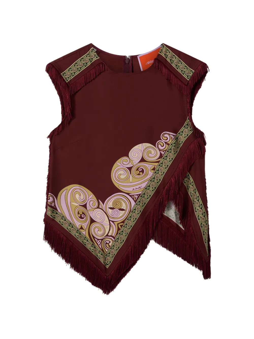 La DoubleJ scarf top - Red | Farfetch Global