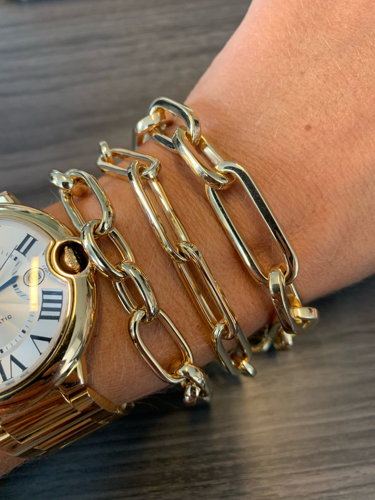 14k yellow gold link bracelets Perfect for layering and stacking!

Fine jewelry
Real jewelry 
Chains
Bracelet stacks
Stack
#sakspartner
#saksteam

#LTKStyleTip #LTKSaleAlert
