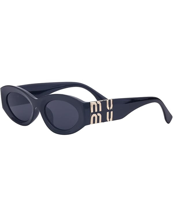 Female Personality Small Oval Sunglasses: UV Protection,r for Photography, Driving, Partying, Run... | Amazon (US)