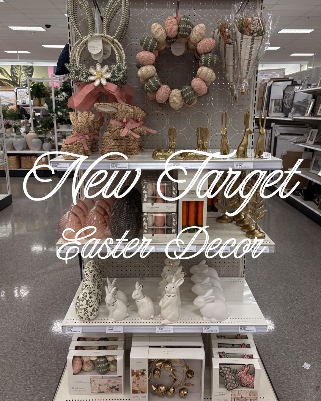 🐰NEW TARGET EASTER DECOR🐰
You guys Easter is so good at Target this year and is giving a lot of Anthro vibes and very high end, but affordable!!
#easter #easterdecor #target #targeteaster #targetfinds #newattarget #homedecor #easterhomedecor #targethomedecor


#LTKSeasonal #LTKHome #LTKOver40