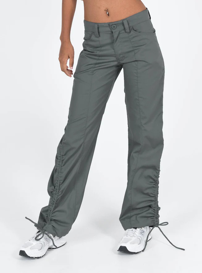 Motel Bracha Trouser Charcoal Grey | Princess Polly US