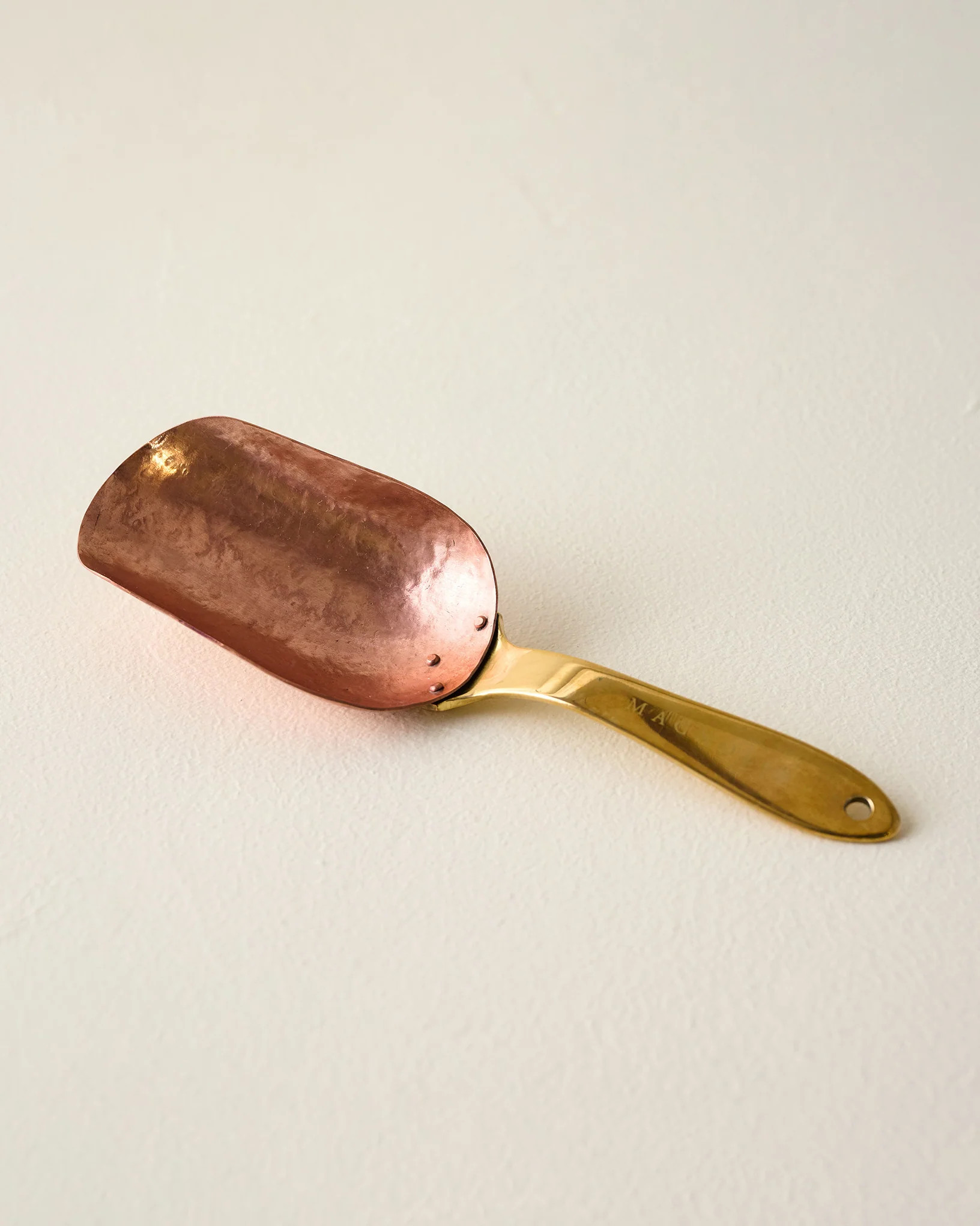 Magnolia Handmade Copper and Brass Scoop | Magnolia