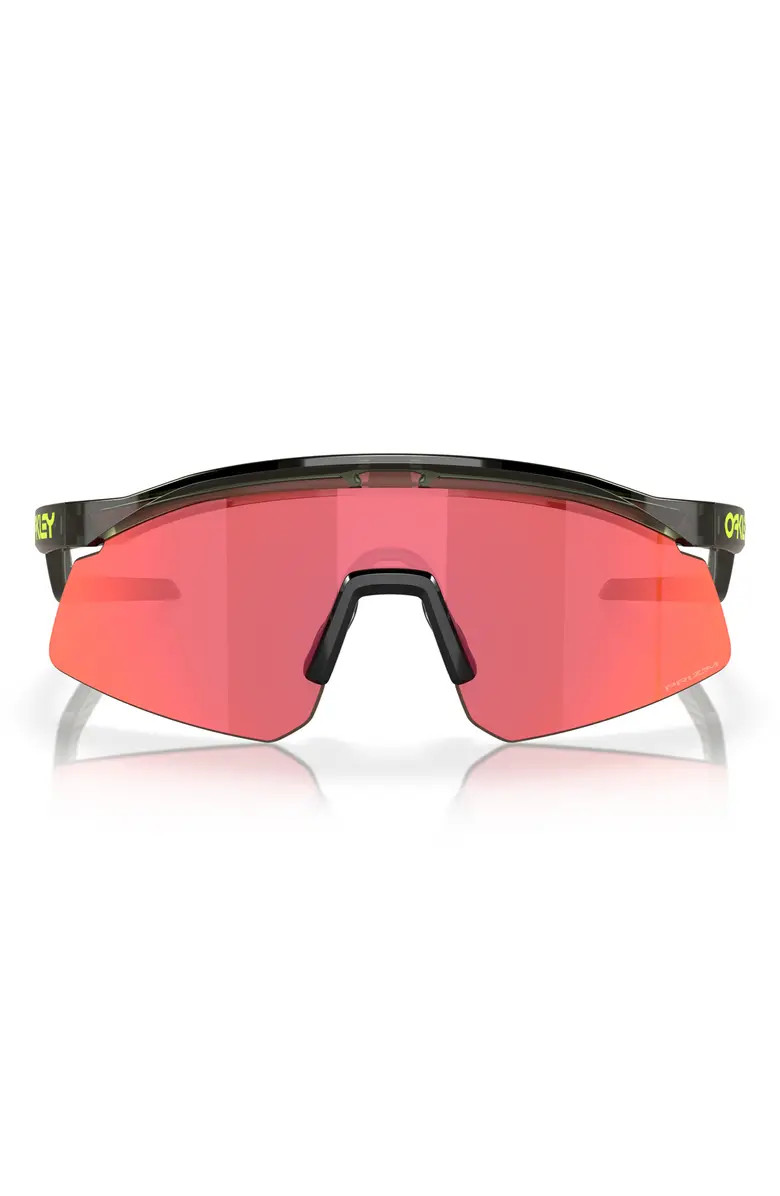 Oakley Hydra 37mm Prizm™ Semirimless Wrap Shield Sunglasses | Nordstrom | Nordstrom