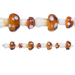 Mushroom Glass Beads by Bead Landing™ | Michaels Stores