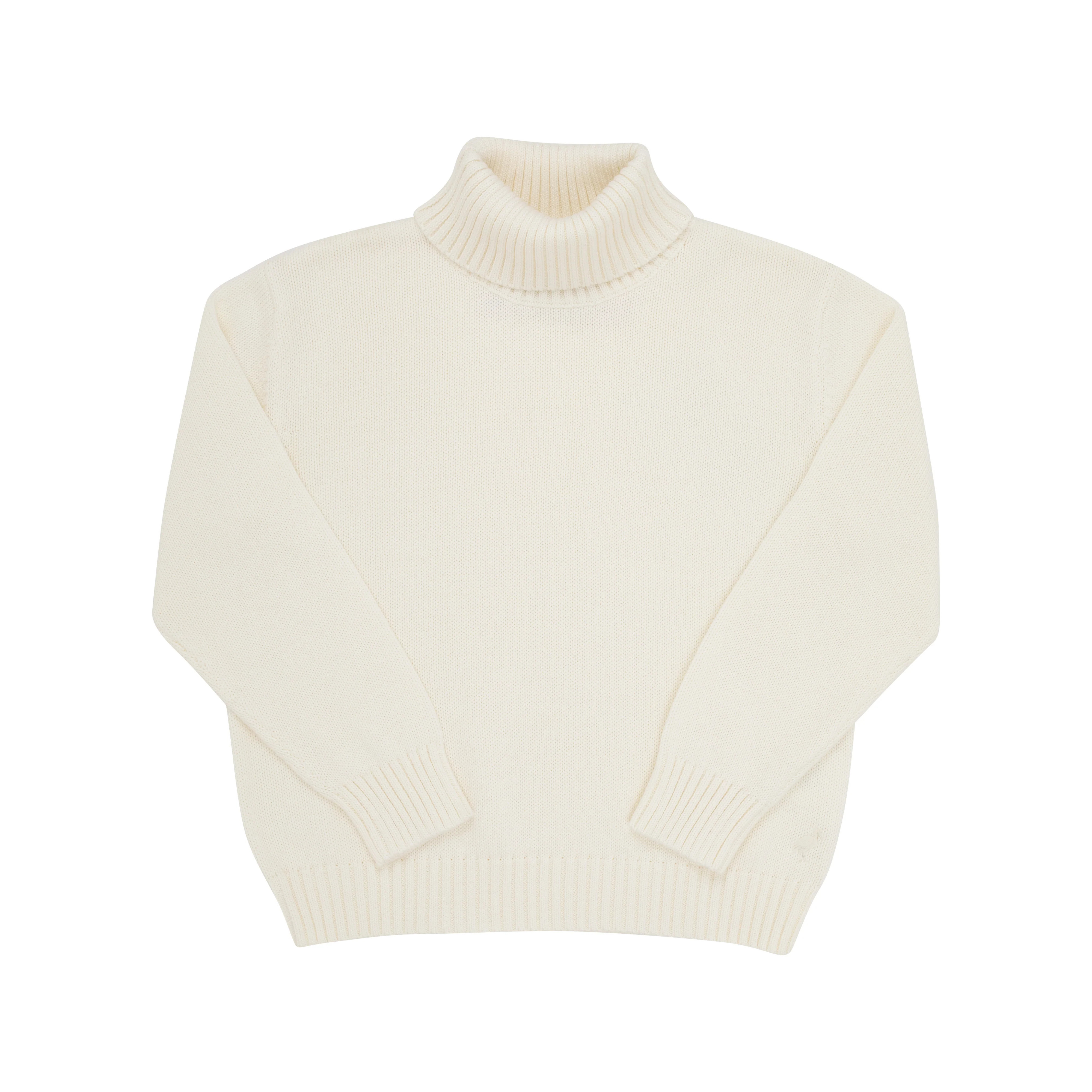Townsend Turtleneck Sweater - Palmetto Pearl | The Beaufort Bonnet Company