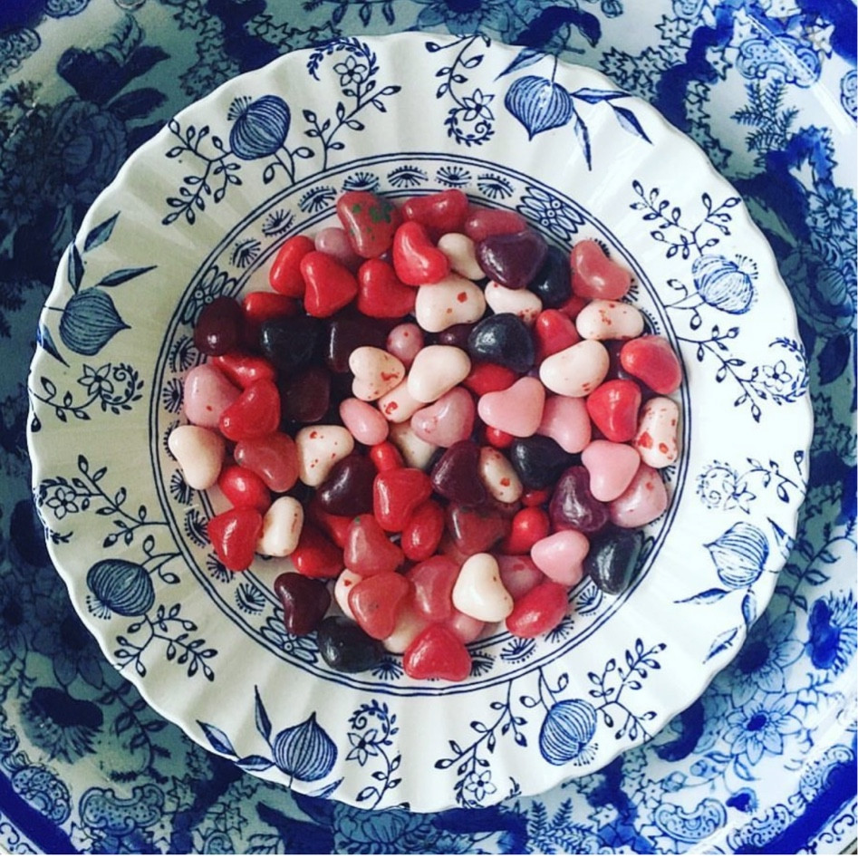 Sweets for the sweet.. My favorite Valentine’s heart shaped jelly beans in a blue and white bowl.. will you be able to resist eating them? ❤️

#LTKSeasonal #LTKhome #LTKstyletip