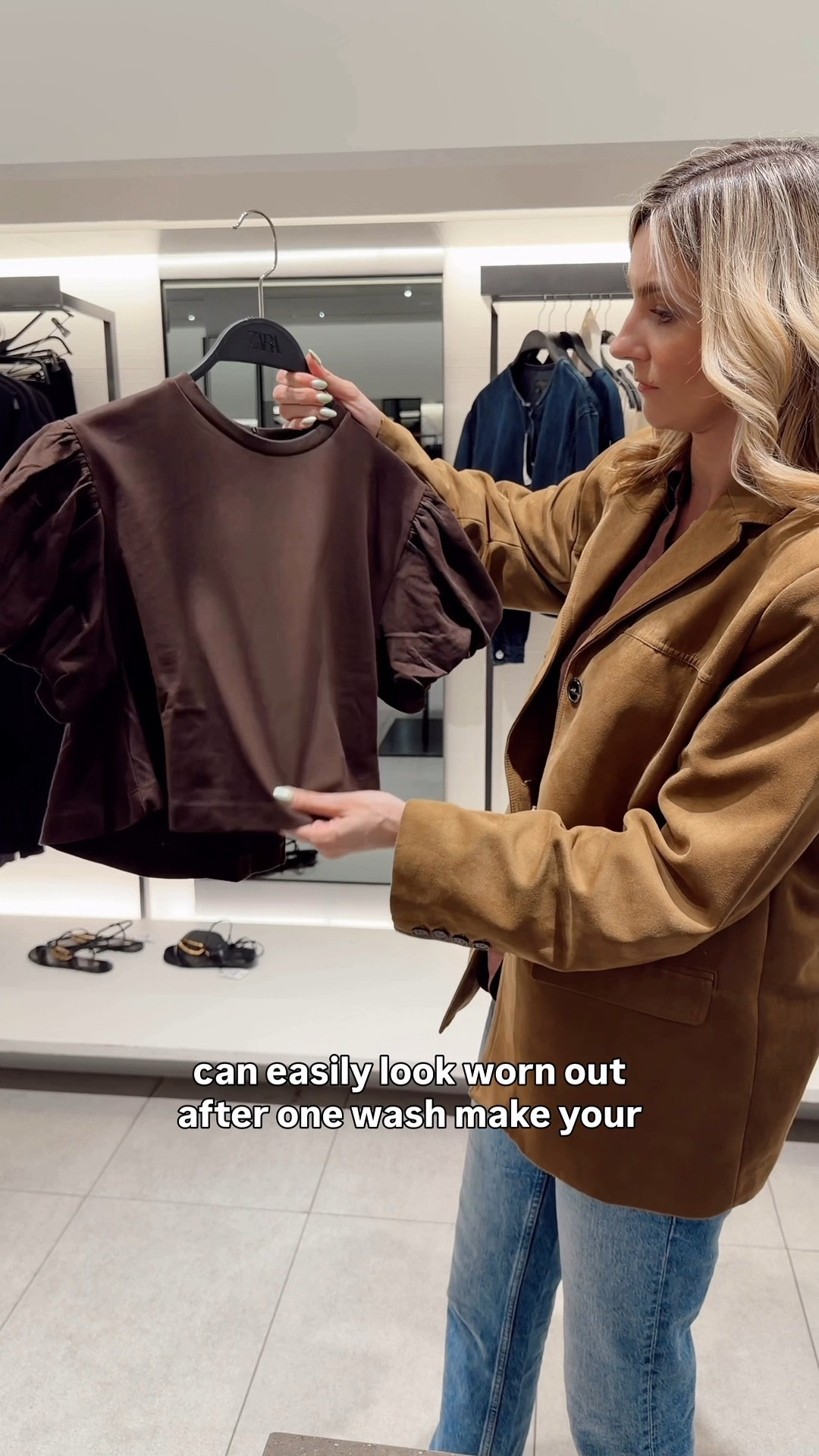 Save this video & do NOT buy these things from Zara.

I’ve been shopping at Zara since 2009, and these are the items I would never spend money. Some pieces may look good online, but… the fabric, the structure, and the overall quality just don’t justify the price.

Shop with intention, not impulse. Your wardrobe (and your wallet) will thank you.

Zara Spring 2026 • personal shopping • Zara haul • Zara style • style mistakes

#LTKTall #LTKgrwm #LTKootd