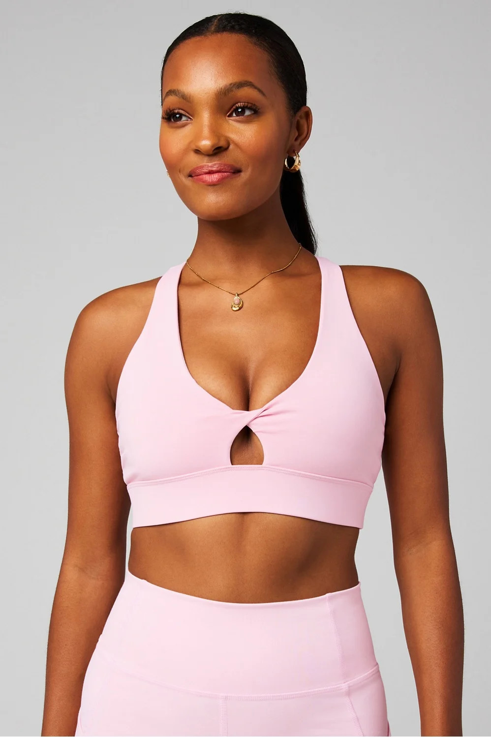 Oasis Twist Medium Impact Sports Bra | Fabletics - North America