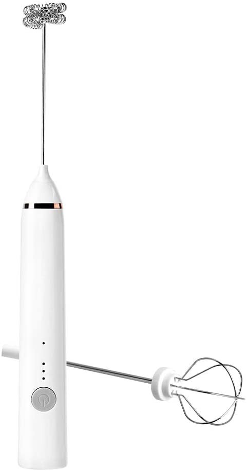 Milk Frother, Rechargeable Hand-Held Electric Milk Frother 3 Adjustable USB Charging Can Be Used ... | Amazon (US)