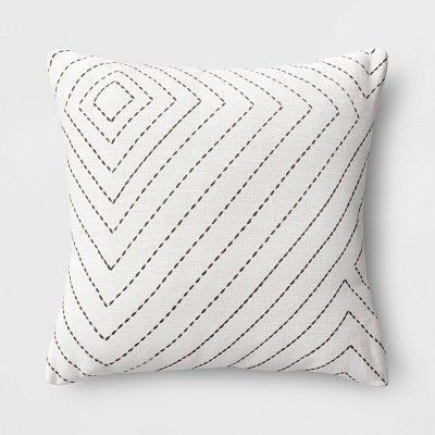 Square Diamond Stitching Throw Pillow - Project 62™ | Target