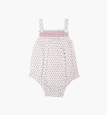 The Baby Arlo Bubble - White Poppy Half Drop White Poppy Half Drop / 12-18M | Hill House Home US