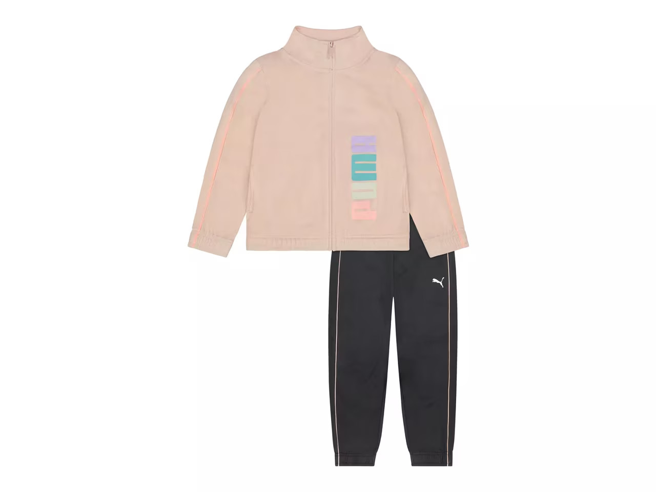 Poly Tricot Track Jacket & Jogger Kids' Set | DSW