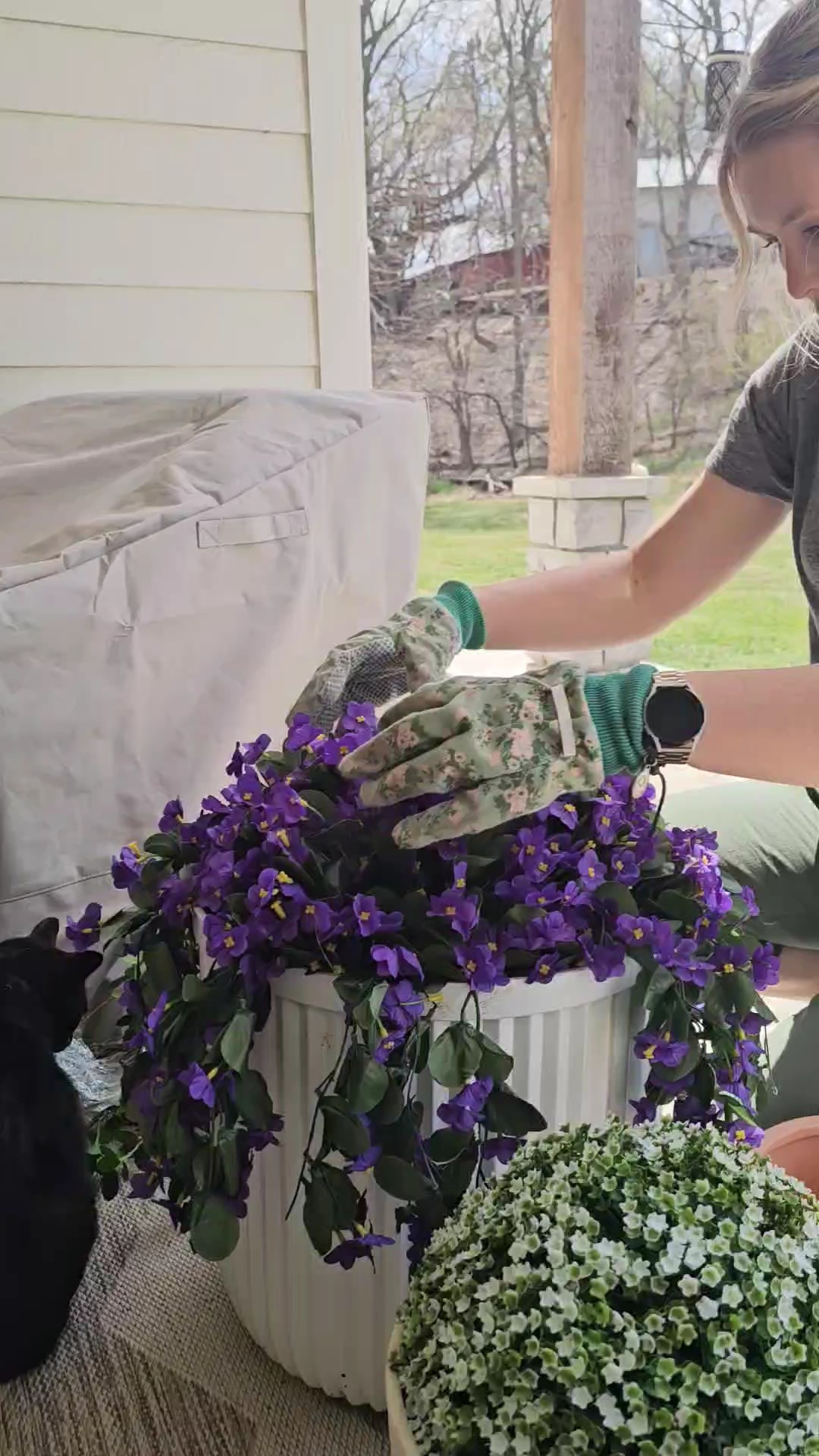 Easy way to fill those outdoor planters

#LTKSeasonal #LTKHome #LTKOver40