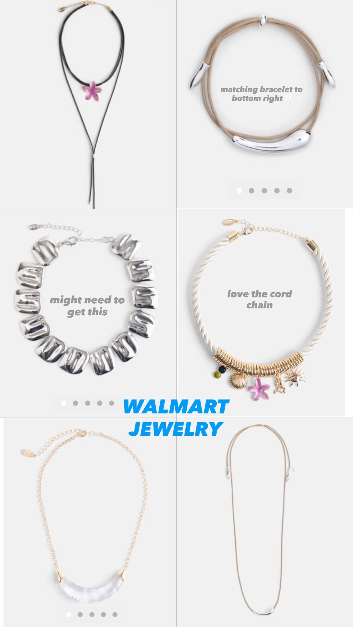 Walmart jewelry these are statement pieces LOOK FOR LESS and under $20 🤯

#LTKootd #LTKSaleAlert #LTKSeasonal