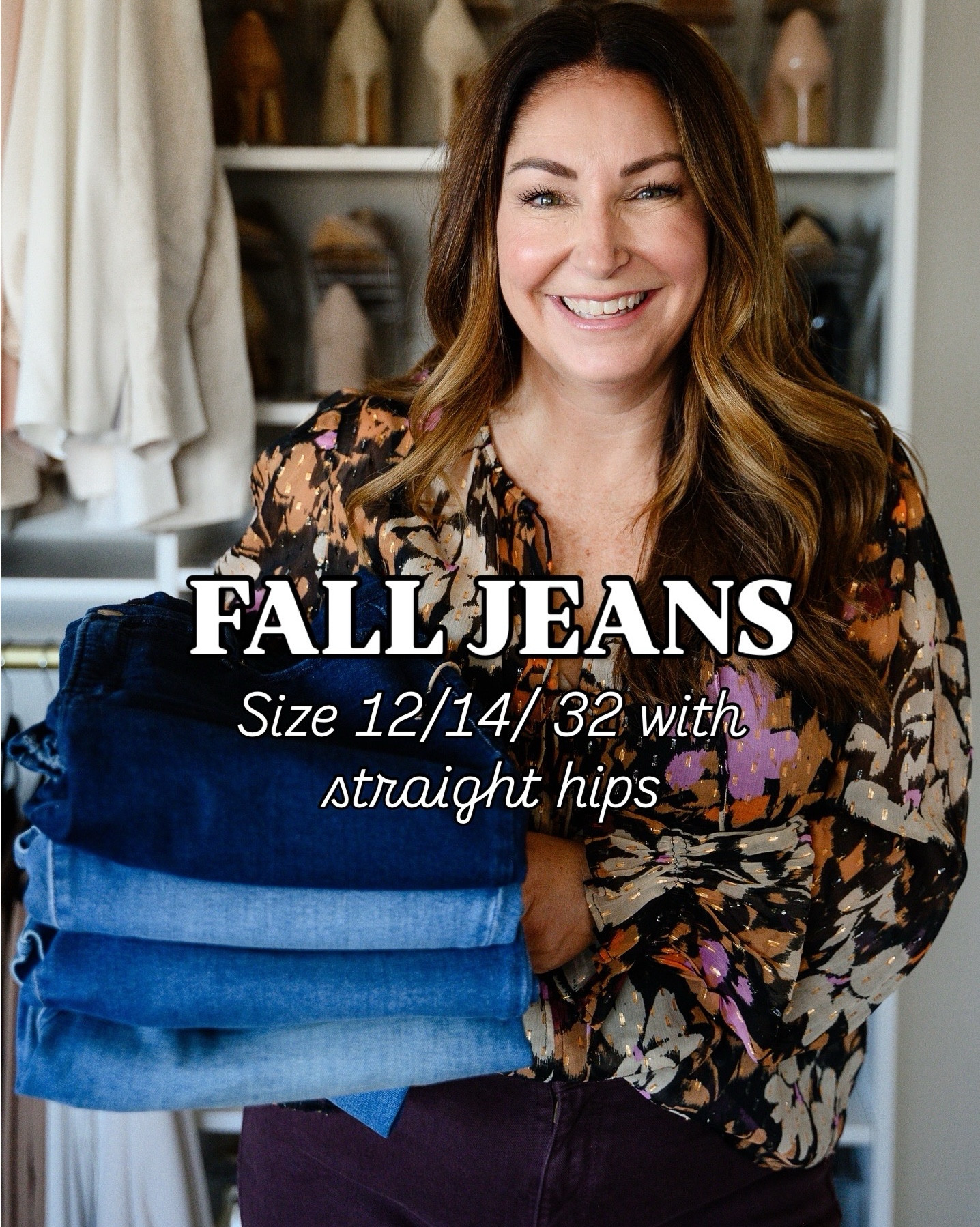 Fall jeans I’m loving 

Paige Anessa Size 32
Wit & Wisdom Size 12
Levis Size 32
Mother Jeans size 34
Quince Jeans Size 32

#jeans #falljeans 

#LTKMidsize #LTKOver40 #LTKSeasonal