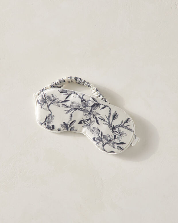 Washable Silk Magnolia Eye Mask | Haven Well Within