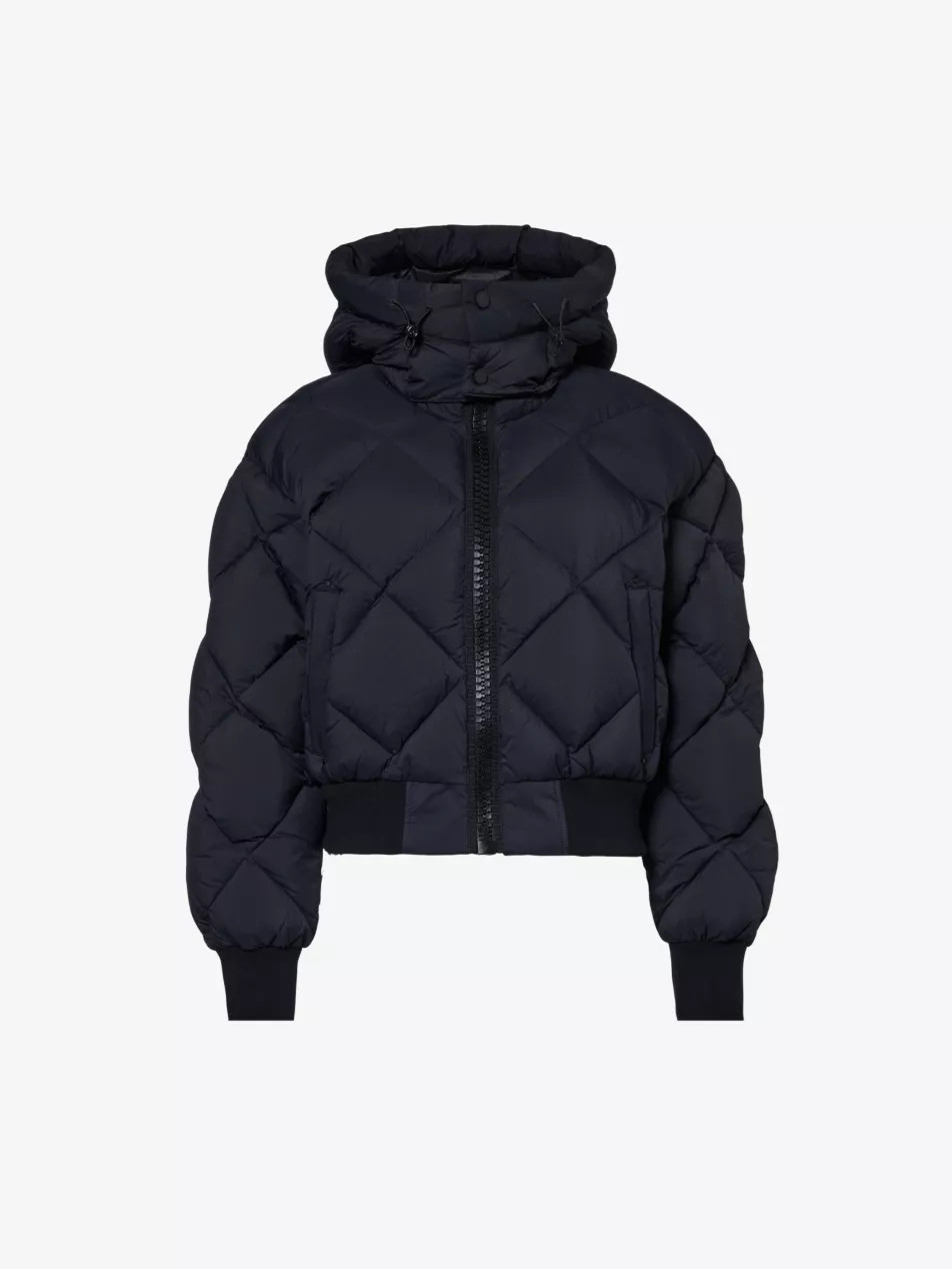Flightweight quilted recycled-nylon-down jacket | Selfridges