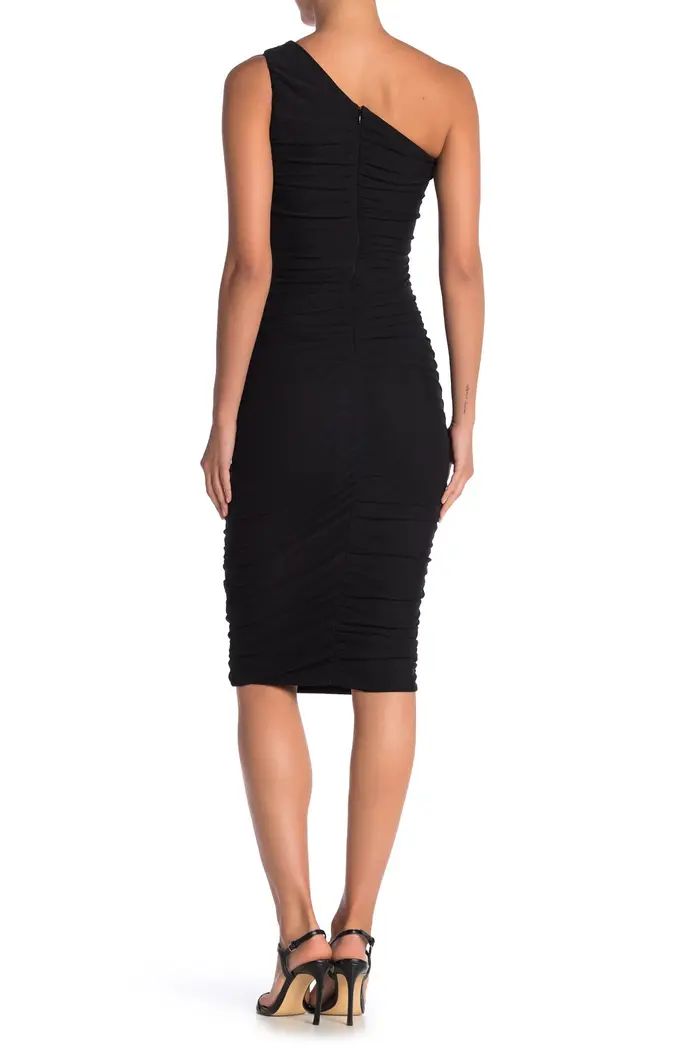 One-Shoulder Body-Con Midi Dress | Nordstrom Rack