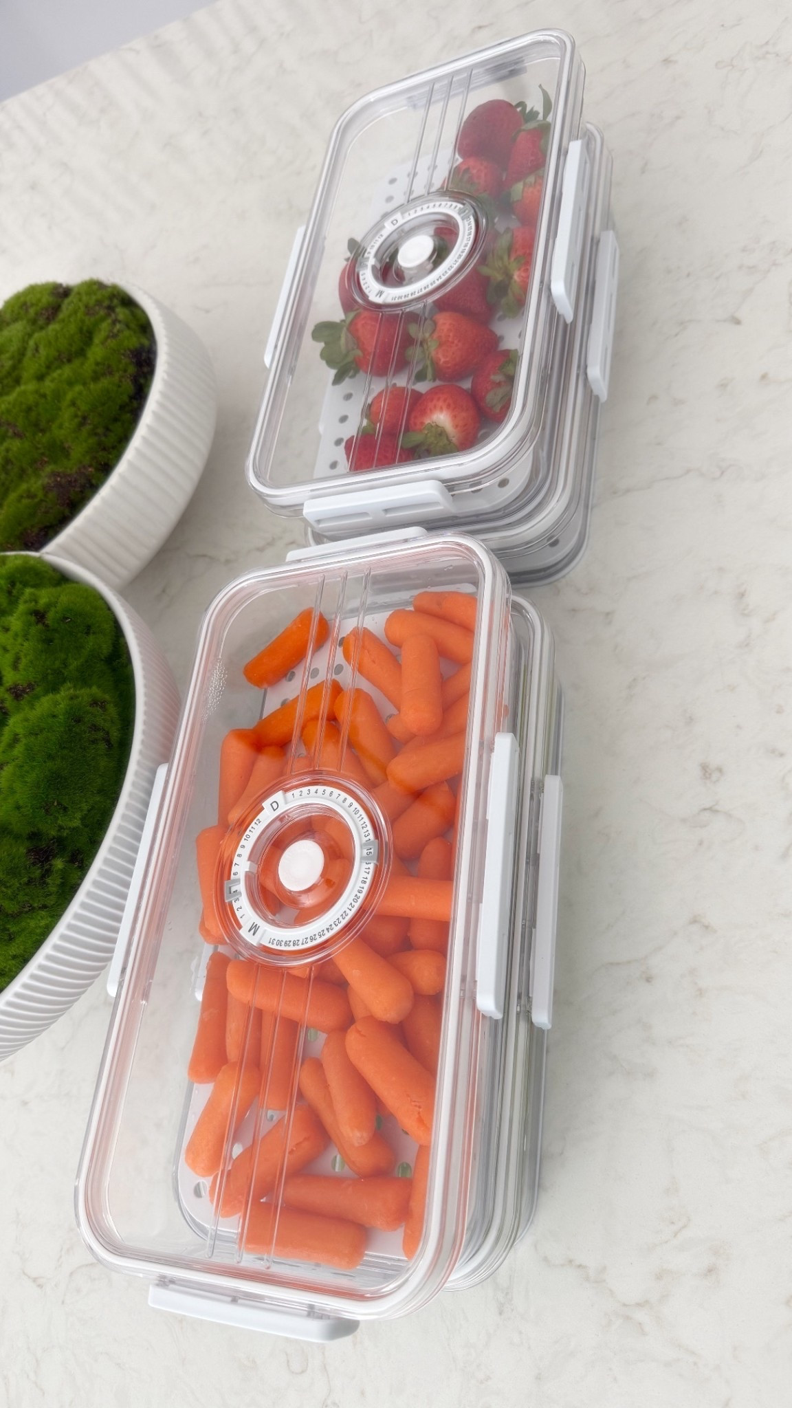some of my favorite fridge organizers these containers keep fruit, vegetables, deli meat & cheese fresh with a built in date tracker on the top.

#LTKfoodie #LTKHome #LTKfitnessgoals