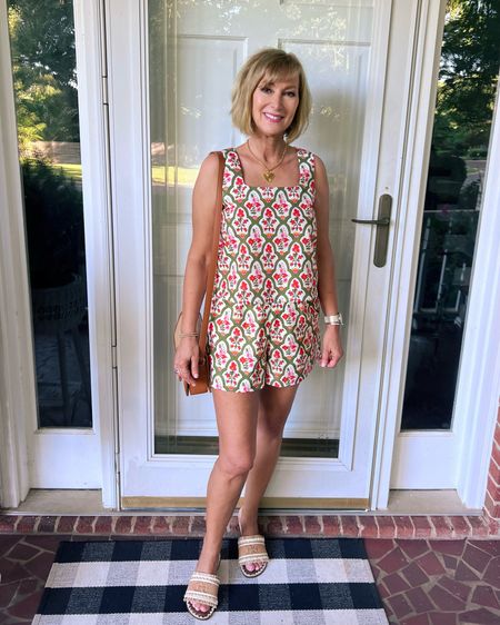Matching shirt and shorts in this oh so pretty pattern! It’s a splurge but you can mix and match these to get multiple looks! 

#LTKSeasonal #LTKOver40 #LTKStyleTip