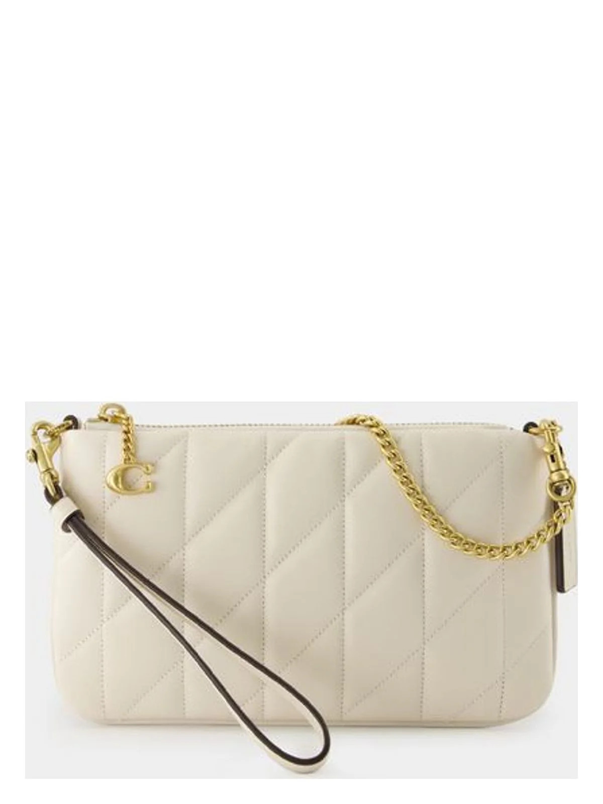 Coach Women's Pouch Crossbody in Beige | CW580 Color B4 Color HA | LOZURI