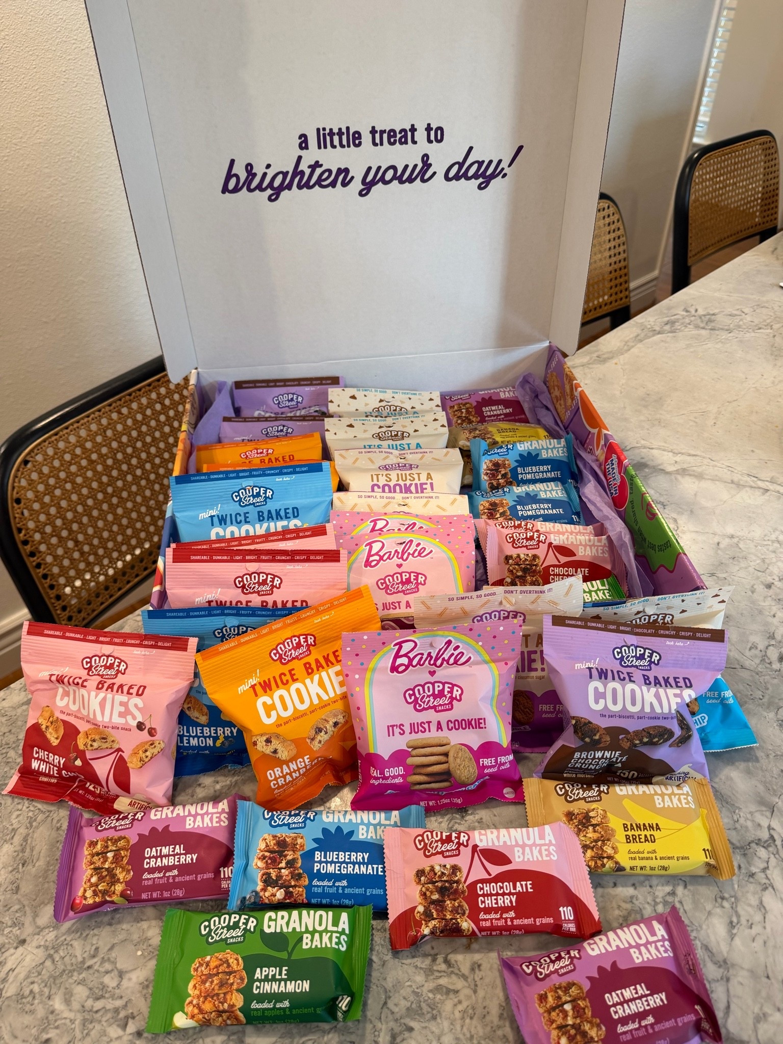 Day BRIGHTENED with @Cooper Street Snacks 😍 Gotta hide these from the girls! 😂🍪  #sponsored #LTKsnacktime #LTKcookies #LTKunboxing

#LTKfoodie #LTKHome #LTKmomlife