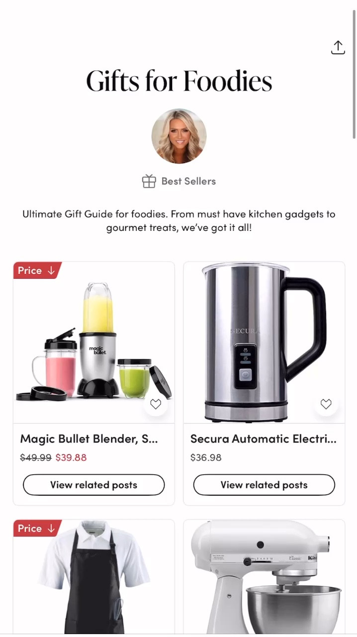 “🎁 A Foodie’s Dream! Discover the ultimate gift guide for culinary enthusiasts! From must-have kitchen tools to gadgets that make creating delicious dishes a breeze, these finds are perfect for the food lover in your life. 🍳✨ #FoodieGiftGuide #KitchenEssentials #HolidayGifting”

#LTKCyberWeek #LTKFamily #LTKHome