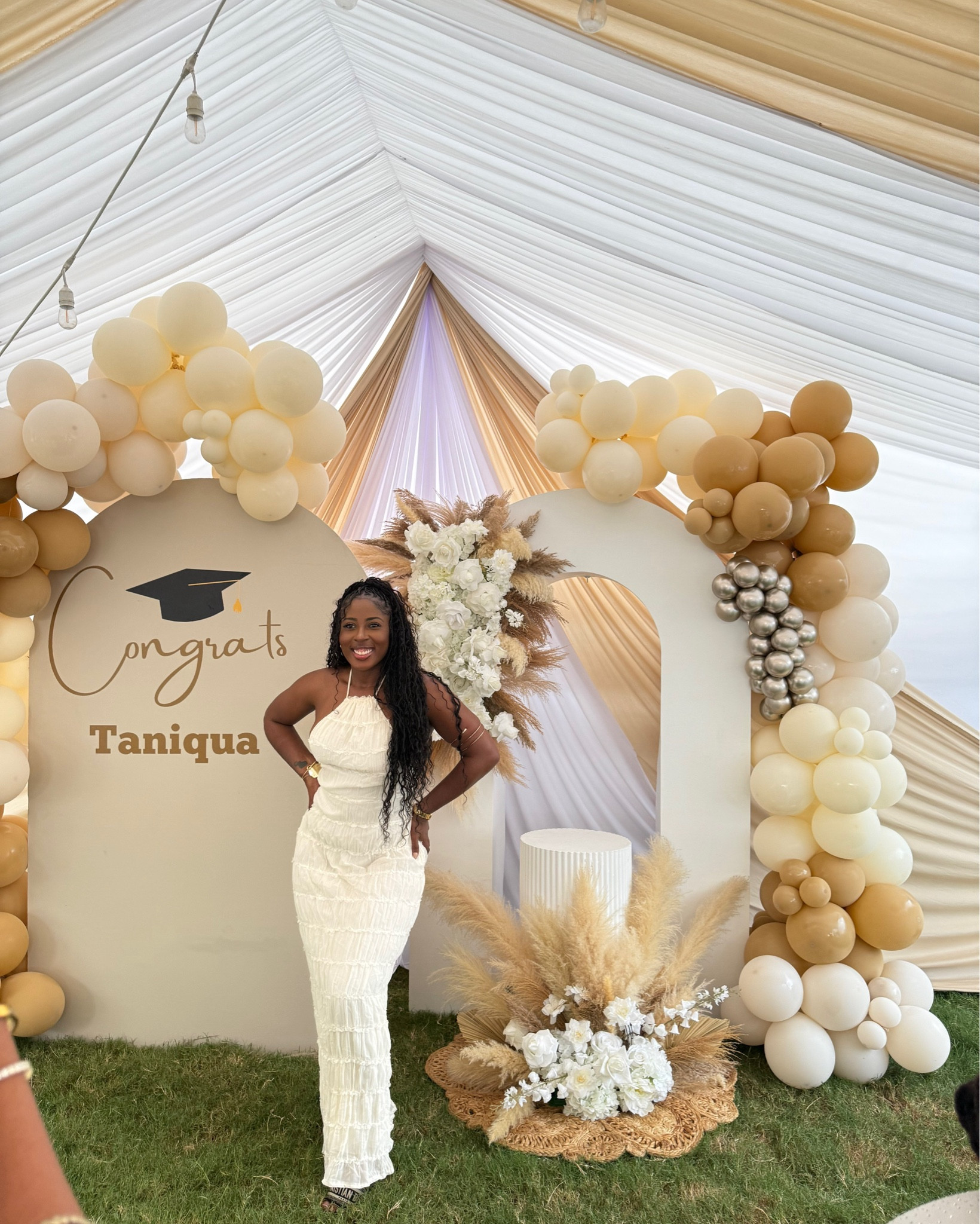 Grad party inspiration. I’m wearing a size small. This dress was pretty roomy. Size down

#LTKFallSale 

#LTKPetite #LTKStyleTip