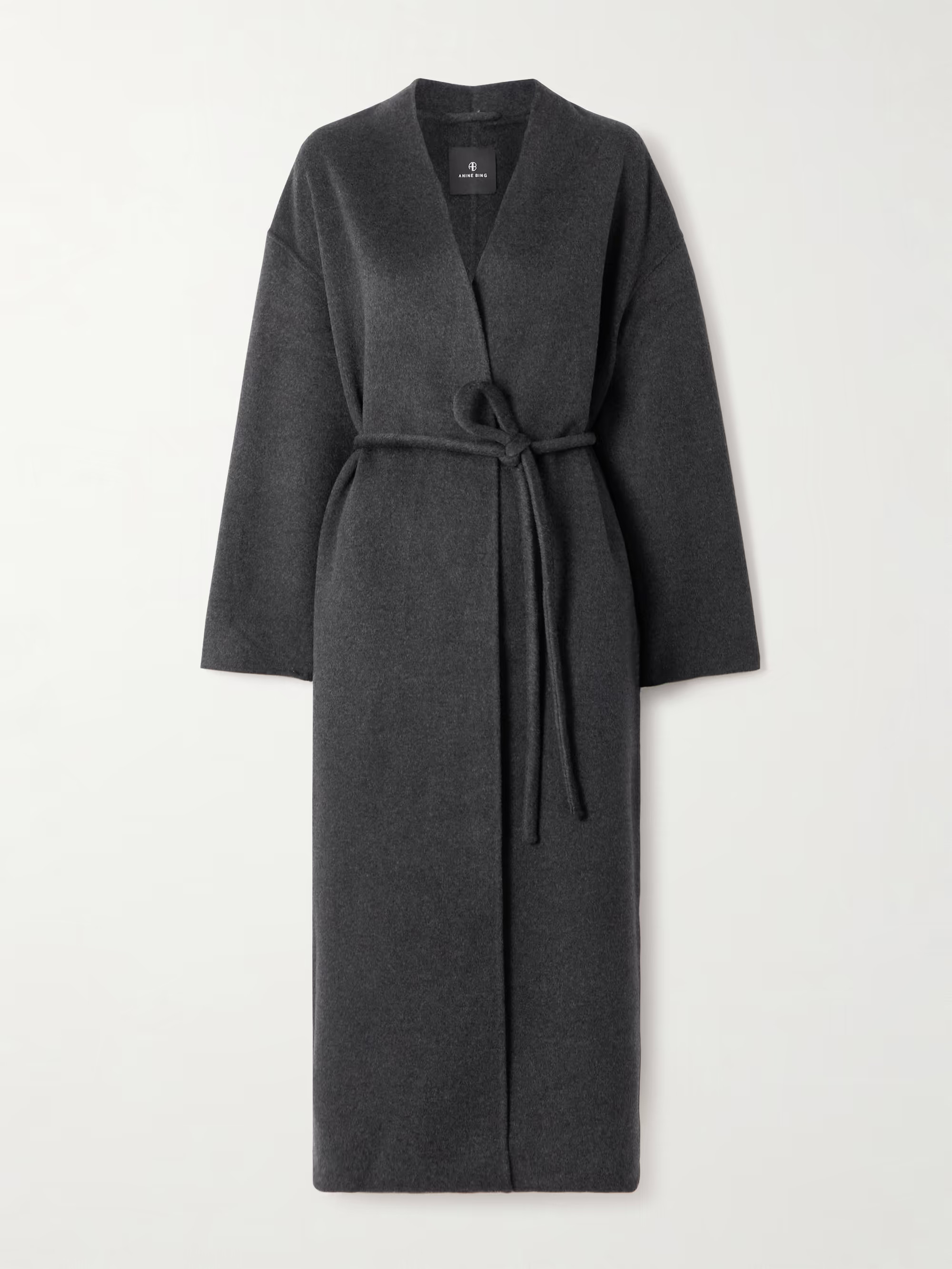 Hunter belted wool and cashmere-blend coat | NET-A-PORTER (US)